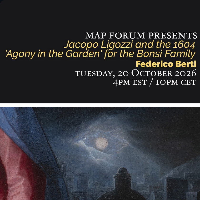 MAP FORUM PRESENTS: Tuesday, 20 October @ 4pm EST / 10pm CET