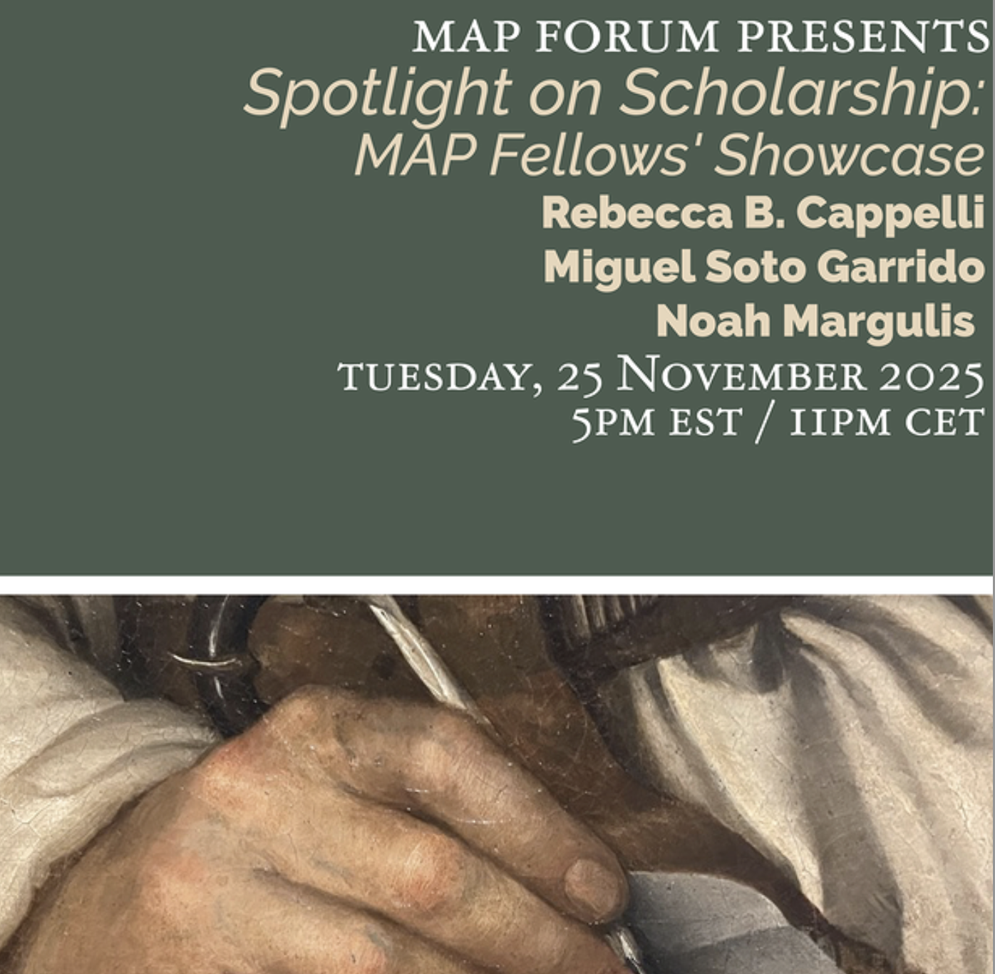 MAP FORUM – Tuesday, 25 November 2025 at 5pm EST / 11pm CET