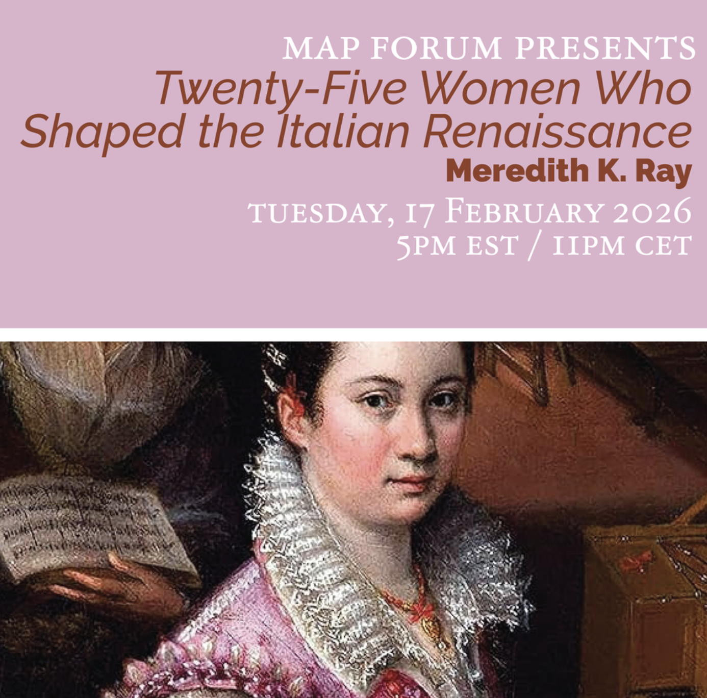 MAP FORUM PRESENTS: Tuesday, 17 February 2026 @ 5pm EST/11pm CET