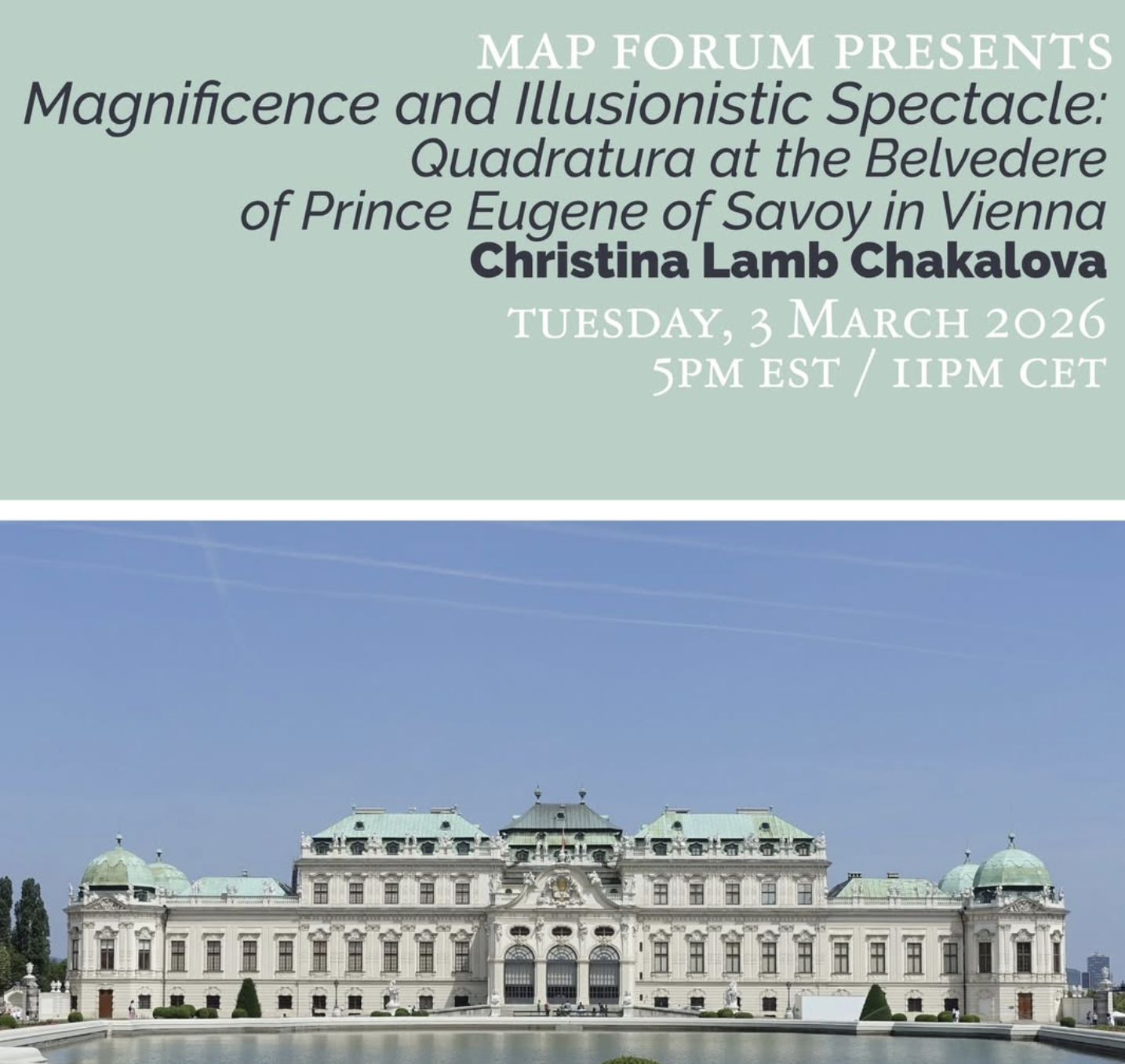 MAP FORUM PRESENTS: Tuesday, 3 March @ 5pm EST/11pm CET