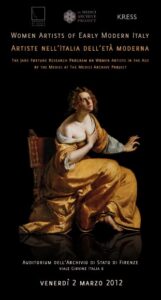 Women Artists in Early Modern Italy (Florence, 3 March 2012)